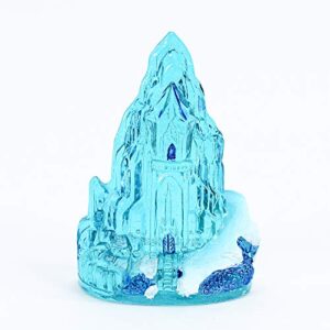 Disney Frozen Ice Castle Resin Ornament Blue 2.5 in Mini - PDS-030172090103