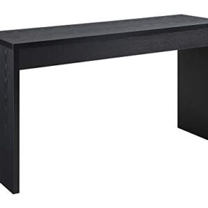 Convenience Concepts Northfield Hall Console Desk Table, 48(L) x 15.5(W) x 28"(H), Black