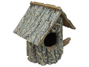 weco 37788390: wecorama sleepy hollows green pine house terrarium ornament