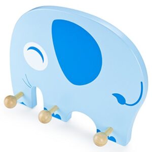 Wooden Elephant Clothing Rack