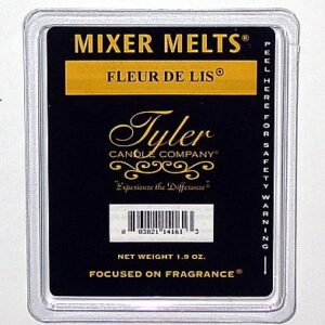 tyler candle mixer melts set of 4 - fleur de lis
