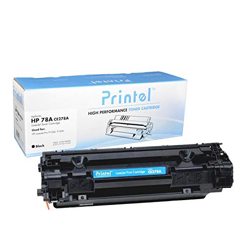 Printel Compatible Black Toner Cartridge Replacement for HP 78A (CE278A), Used with Canon LBP6200, Canon LBP6230, HP Laserjet Pro M1536