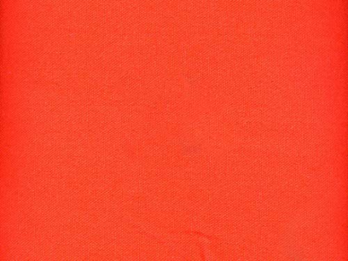 Canvas Duck Fabric 10 oz Dyed Solid Orange / 54" Wide/Sold by The Yard