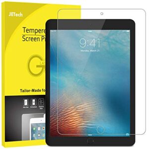 jetech screen protector for ipad mini 5/4 (2019/2015 model, 5th/4th generation), tempered glass film, 1-pack