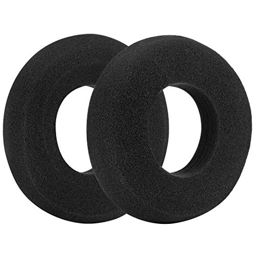 Geekria Comfort Foam Replacement Ear Pads for GRADO SR80i, SR80, SR60i SR60, SR225i, SR225, SR125i, SR125, RS2i, RS1i, GS1000i Headphones Ear Cushions, Ear Cups Cover Repair Parts (Black)