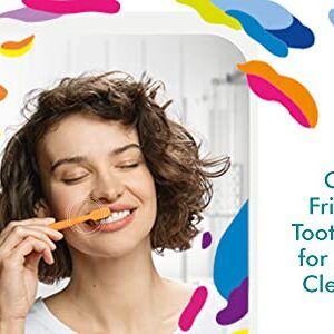 Curaprox CS 5460 Super-Soft Toothbrush for Adults with Ultra-Fine Filaments and Compact, Slightly Angled Toothbrush Head for Improved Tooth and Gum Health