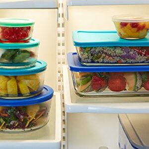 Anchor Hocking Glass Food Storage Containers with SnugFit Lids (20-piece, mixed sizes, glass tempered tough for oven, microwave, fridge, and freezer)