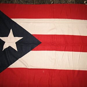 Puerto Rico Fleece Blanket Throw (Heavy Duty Weighs 2lbs most weigh a lb)