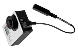 marshall mxl mm-c003gp mic adapter for go pro hero 3+ camera