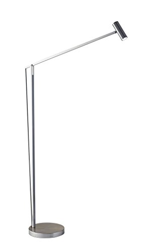 ADS360 AD9101-22 Crane LED Floor Lamp,Brushed Steel