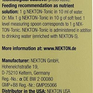 Nekton Tonic-I for Insect-Eating Birds 200Gm (7.05oz), Pale Yellow