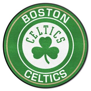 FANMATS 18827 Boston Celtics Roundel Rug - 27in. Diameter