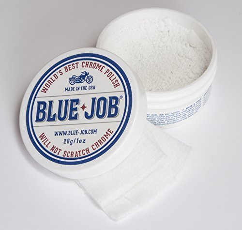 Blue-Job® Chrome Polish - Perfect for Your Motorcycle! One Polish for All Your Needs