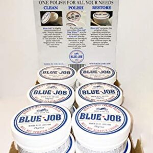 Blue-Job® Chrome Polish - Perfect for Your Motorcycle! One Polish for All Your Needs