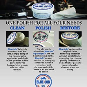 Blue-Job® Chrome Polish - Perfect for Your Motorcycle! One Polish for All Your Needs