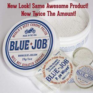 Blue-Job® Chrome Polish - Perfect for Your Motorcycle! One Polish for All Your Needs