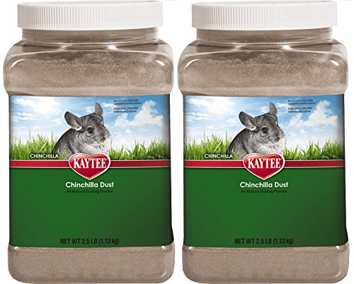 Kaytee Chinchilla Dust, 2 Pack of 2.5 Lbs