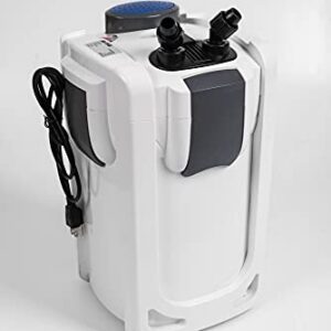 SunSun Sun HW-704B 525 GPH 5-Stage External Canister Filter with 9W Uv Sterilizer