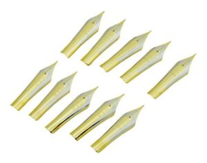 10 pcs jinhao spare pen nibs for jinhao 450, 750, 159, dragon offspring and double dragon fountain pen
