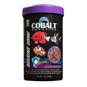 cobalt aquatics marine omni flake, 1.2 oz