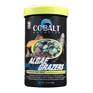cobalt aquatics algae grazers sinking 3.5oz.