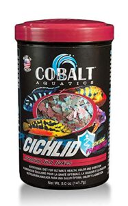 cobalt aquatics cichlid flakes 5 oz.,natural,24002n