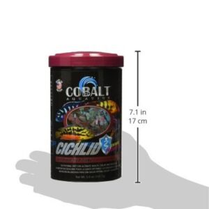 Cobalt Aquatics Cichlid Flakes 5 oz.,Natural,24002N