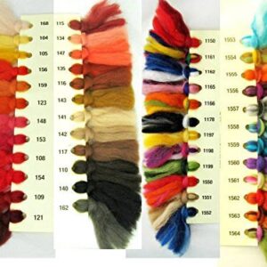 Eight-foot (2.4 meter) Long Merino Wool Braids for Newborn Photography