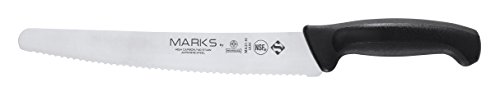 Mundial Marks by Mundial MA21-10 Bread Knife, Serrated Edge, Black,17.75 x 4 x 1.25 inches