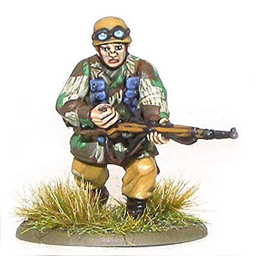 Bolt Action Fallschirmjager German Airborne Paratroopers 1:56 WWII Military Wargaming Figures Plastic Model Kit