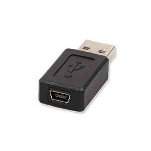 ELECTOP 2 Pack USB 2.0 A Male to USB B Mini 5 Pin Female Adapter Converter