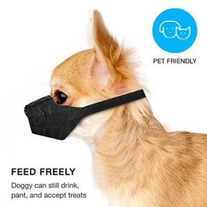 Weebo Pets Breathable Nylon Cloth Safety Muzzle (XXS)