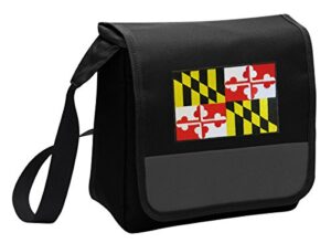 maryland flag lunch bag shoulder maryland lunch box