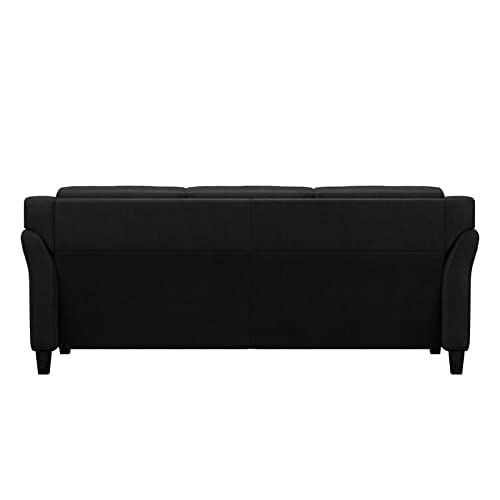 Lifestyle Solutions Harrington Sofa, Black