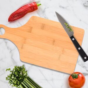 Everything Is Better in Nana's Kitchen Grandma Gift Décor Paddle Shaped Bamboo Cutting Board Bamboo