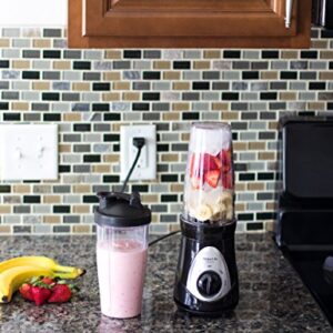 HomeLife Solutions 28 Oz Personal Blender with Two To-Go Mugs