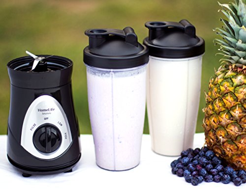 HomeLife Solutions 28 Oz Personal Blender with Two To-Go Mugs