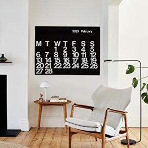 Stendig 2022 Wall, Office & Home Calendar, Authentic Original Design of Massimo Vignelli