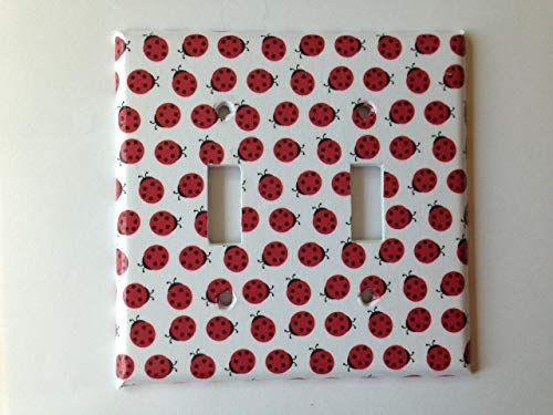 Ladybug Light Switch Plate Cover Various Sizes Offered