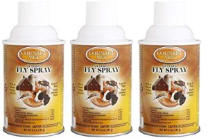 country vet pack of 3 metered fly spray 6.4 ounce cans