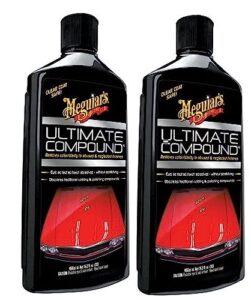 meguiar's ultimate compound scratch can be used by hand or machine 15.2 oz.