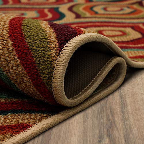 Mohawk Home Area Rugs, 5 x 8 ft, Larache Ogee