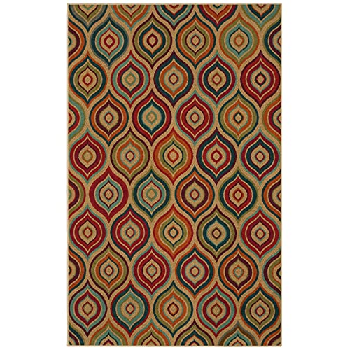 Mohawk Home Area Rugs, 5 x 8 ft, Larache Ogee