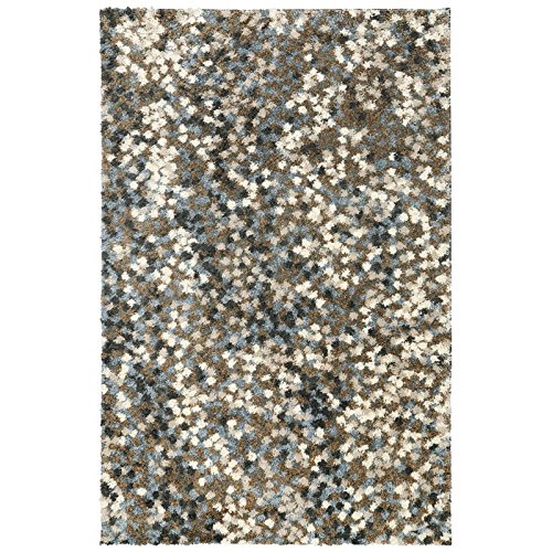Mohawk Home Chaos Theory Area Rugs, 5 ft x 8 ft, Brown