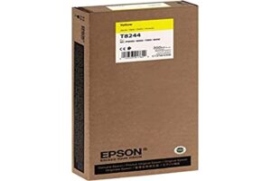 epson ultrachrome hd ink cartridge - 350ml yellow (t824400)