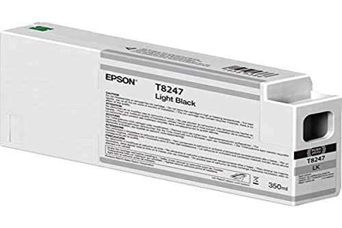 Epson UltraChrome HD Ink Cartridge - 350ml Light Black (T824700)