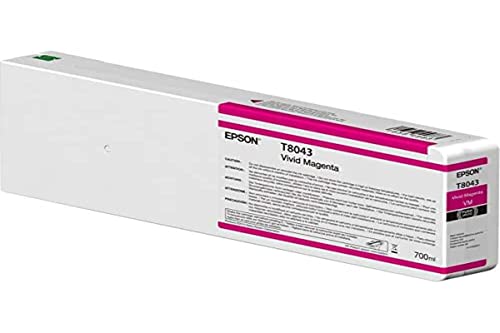 Epson UltraChrome HD Vivid Magenta 700mL Ink Cartridge for SureColor SC P6000/8000/7000/9000 Series Printers