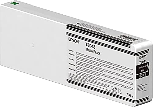 Epson UltraChrome HD Matte Black 700mL Ink Cartridge for SureColor SC P6000/8000/7000/9000 Series Printers