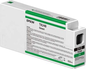 epson ultrachrome hdx ink cartridge - 350ml green (t824b00)