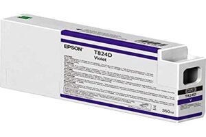epson t824d00 ultrachrome hdx violet ink cartridge (350ml)